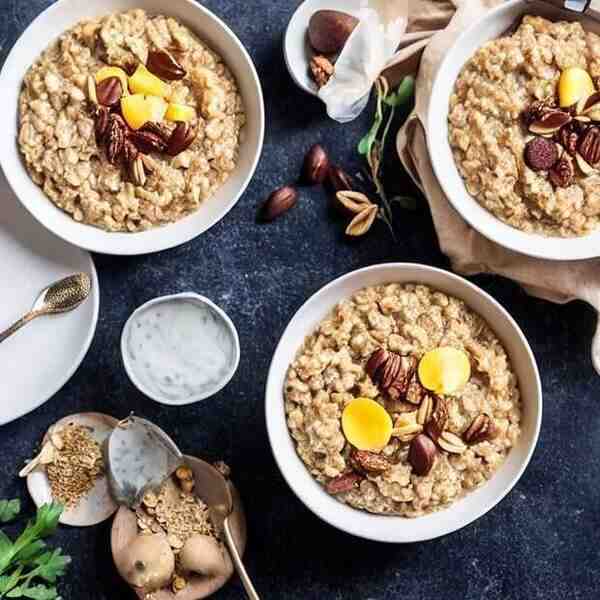 Карамельная геркулесовая каша